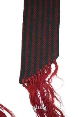 Vintage Brooks Brothers Robe Mens M Wool Navy Red Trim Bath Belted Shawl 60s