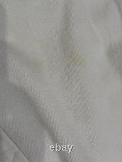 Vintage Caesars Palace Hotel Belted Cotton Bath Spa Robe Gold OS Unisex White