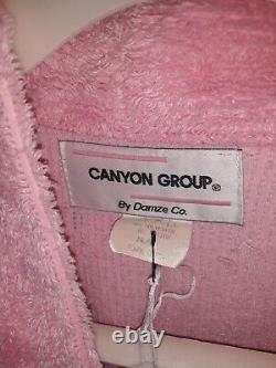 Vintage Canyon Group Bathrobe Tyler Darden Fight Club Pink Floral Design Robe