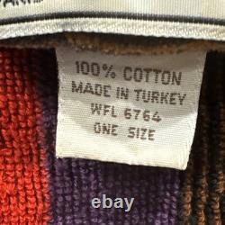Vintage Christian Dior Le Connaisseur Terry Cloth Colorblock Bathrobe Mens OS