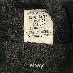 Vintage Christian Dior Monsieur BathRobe One Size Terry Cloth Long Multicolor