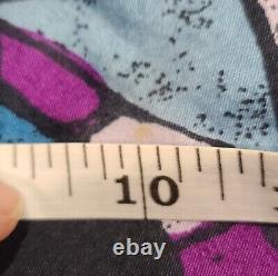 Vintage Christian Dior Monsieur BathRobe One Size Terry Cloth Long Multicolor