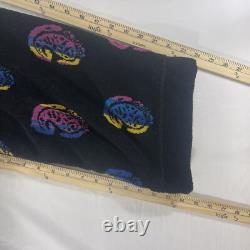 Vintage Christian Dior Monsieur Bath Robe One Size Cotton Retro Paisley 90s