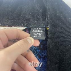 Vintage Christian Dior Monsieur Bath Robe One Size Cotton Retro Paisley 90s