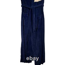Vintage Christian Dior Monsieur Mens Multicolor Velour Bath Robe One Size