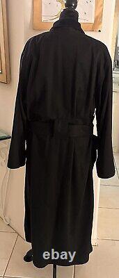 Vintage Cypress Hotel & Spa Bathrobe Spa Robe Lined Black OSFA