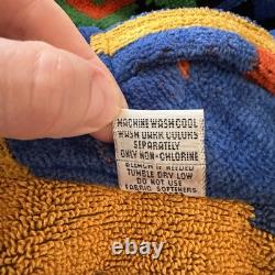 Vintage Cypress Juana Colorful Aztec One Size Terry Cloth Cotton Belted Robe