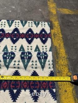 Vintage LL Bean Aztec Bath Robe Geometric Heavyweight Rare Print Southwestern