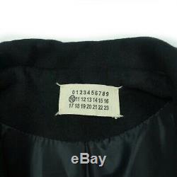 Vintage Martin Margiela Belted Black Coat Bathrobe Early 2000s 90s