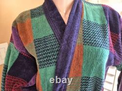 Vintage Men's Christian Dior Monsieur Terry Velour Bath Robe