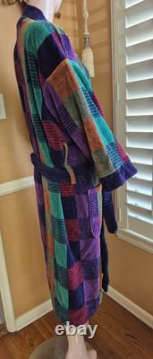 Vintage Men's Christian Dior Monsieur Terry Velour Bath Robe