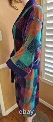 Vintage Men's Christian Dior Monsieur Terry Velour Bath Robe