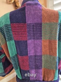 Vintage Men's Christian Dior Monsieur Terry Velour Bath Robe