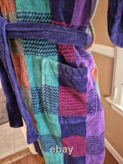 Vintage Men's Christian Dior Monsieur Terry Velour Bath Robe