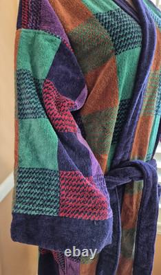 Vintage Men's Christian Dior Monsieur Terry Velour Bath Robe