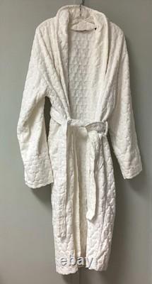 Vintage Mickey Inc. Disney Bath Robe Ivory Heavy Mickey Ears One Size Cotton