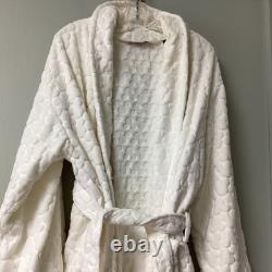 Vintage Mickey Inc. Disney Bath Robe Ivory Heavy Mickey Ears One Size Cotton
