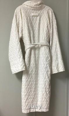 Vintage Mickey Inc. Disney Bath Robe Ivory Heavy Mickey Ears One Size Cotton