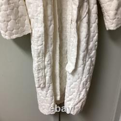 Vintage Mickey Inc. Disney Bath Robe Ivory Heavy Mickey Ears One Size Cotton