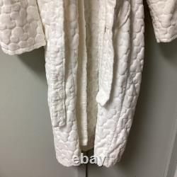 Vintage Mickey Inc. Disney Bath Robe Ivory Heavy Mickey Ears One Size Cotton