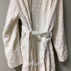 Vintage Mickey Inc. Disney Bath Robe Ivory Heavy Mickey Ears One Size Cotton