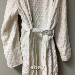 Vintage Mickey Inc. Disney Bath Robe Ivory Heavy Mickey Ears One Size Cotton