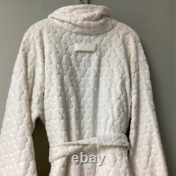 Vintage Mickey Inc. Disney Bath Robe Ivory Heavy Mickey Ears One Size Cotton