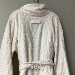 Vintage Mickey Inc. Disney Bath Robe Ivory Heavy Mickey Ears One Size Cotton