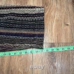 Vintage Missoni Belted Bathrode Gown Unisex Cotton Multicolour Made In Italy