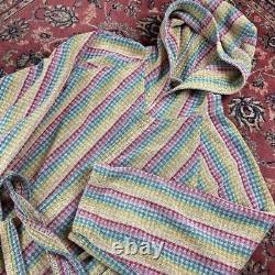 Vintage Missoni Dressing Gown Bathrobe Funky Pattern T&J Vestor Xtra Large XL