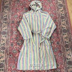 Vintage Missoni Dressing Gown Bathrobe Funky Pattern T&J Vestor Xtra Large XL