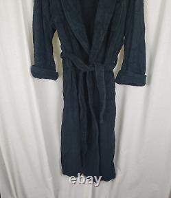 Vintage Ralph Lauren Spell Out Logo Heavyweight Terrycloth Bath Robe Mens sz M L