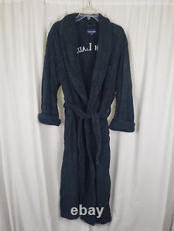 Vintage Ralph Lauren Spell Out Logo Heavyweight Terrycloth Bath Robe Mens sz M L