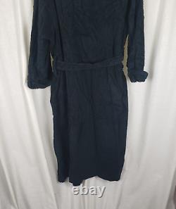 Vintage Ralph Lauren Spell Out Logo Heavyweight Terrycloth Bath Robe Mens sz M L