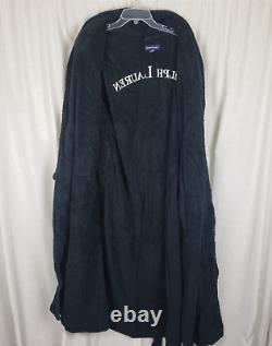 Vintage Ralph Lauren Spell Out Logo Heavyweight Terrycloth Bath Robe Mens sz M L