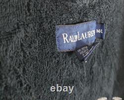 Vintage Ralph Lauren Spell Out Logo Heavyweight Terrycloth Bath Robe Mens sz M L