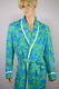 Vtg 70s LiLLY PuLitZeR Men's Rooster Cock Patterned ReTrO Beach Bath Robe M L XL