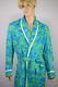 Vtg 70s LiLLY PuLitZeR Men's Rooster Cock Patterned ReTrO Beach Bath Robe M L XL