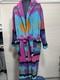 Vtg Cypress By Juana Sunrise Pineapple Palm Tree Thick Cotton Terry Bath Robe OS