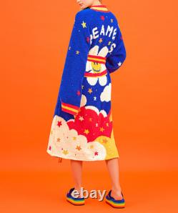 WIGGLE WIGGLE Dreamers Lounge Long Bathrobe Night Fluffy Soft Dressing Gown