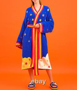 WIGGLE WIGGLE Dreamers Lounge Long Bathrobe Night Fluffy Soft Dressing Gown