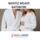 Waffle Weave Kimono Style White Wholesale Hotel, Spa Bath robes