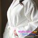 Waffle Weave White Bathrobe 200TC Summer Dressing Gown Hotel Quality Lot