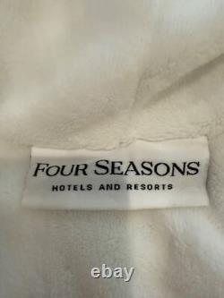 White Hooded Childs Luxury Hotel Bathrobe