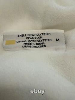White Hooded Childs Luxury Hotel Bathrobe