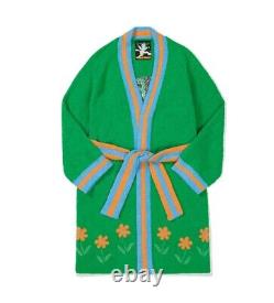 Wiggle Wiggle Don't Panic G Lounge Long Bathrobe Night Fluffy Soft Dressing Gown