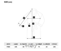 Wiggle Wiggle Don't Panic G Lounge Long Bathrobe Night Fluffy Soft Dressing Gown