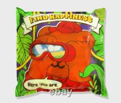 Wiggle Wiggle Don't Panic G Lounge Long Bathrobe Night Fluffy Soft Dressing Gown