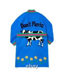 Wiggle Wiggle Don't Panic Lounge Long Bathrobe Night Fluffy Soft Dressing Gown