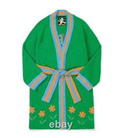 Wiggle Wiggle / Don't Panic Lounge Long Bathrobe Night Fluffy Soft Dressing Gown